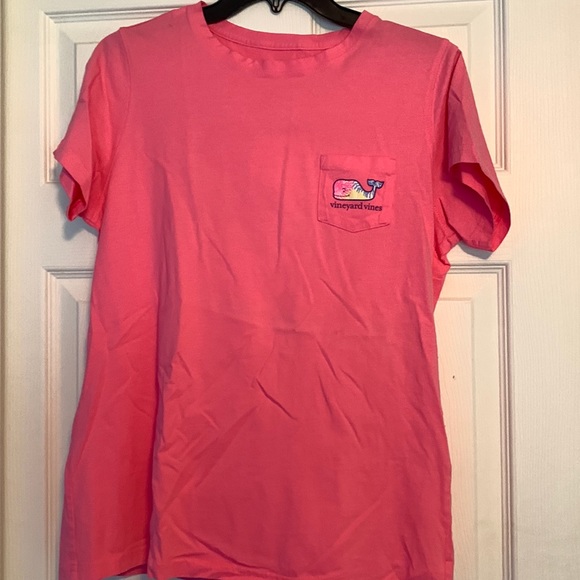 Vineyard Vines pink short sleeve tee - Picture 1 of 3